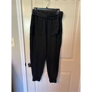 Saturday Sunday Anthropologie Sydney Grey Belted Joggers Pants Size S OB1149457